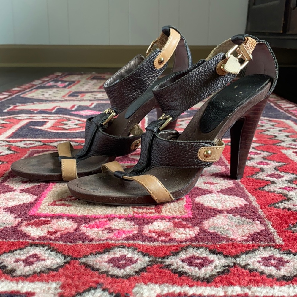 Nine West two toned sexy heels from mid-2000s